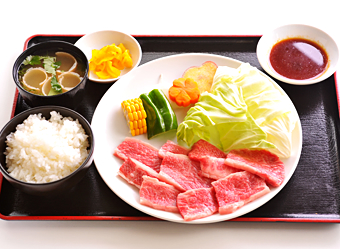 自家製手作りハンバーグ定食